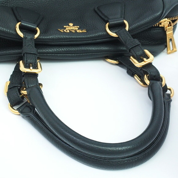 Prada Mini Boston Bag Logo Saffiano - Picture 7 of 7